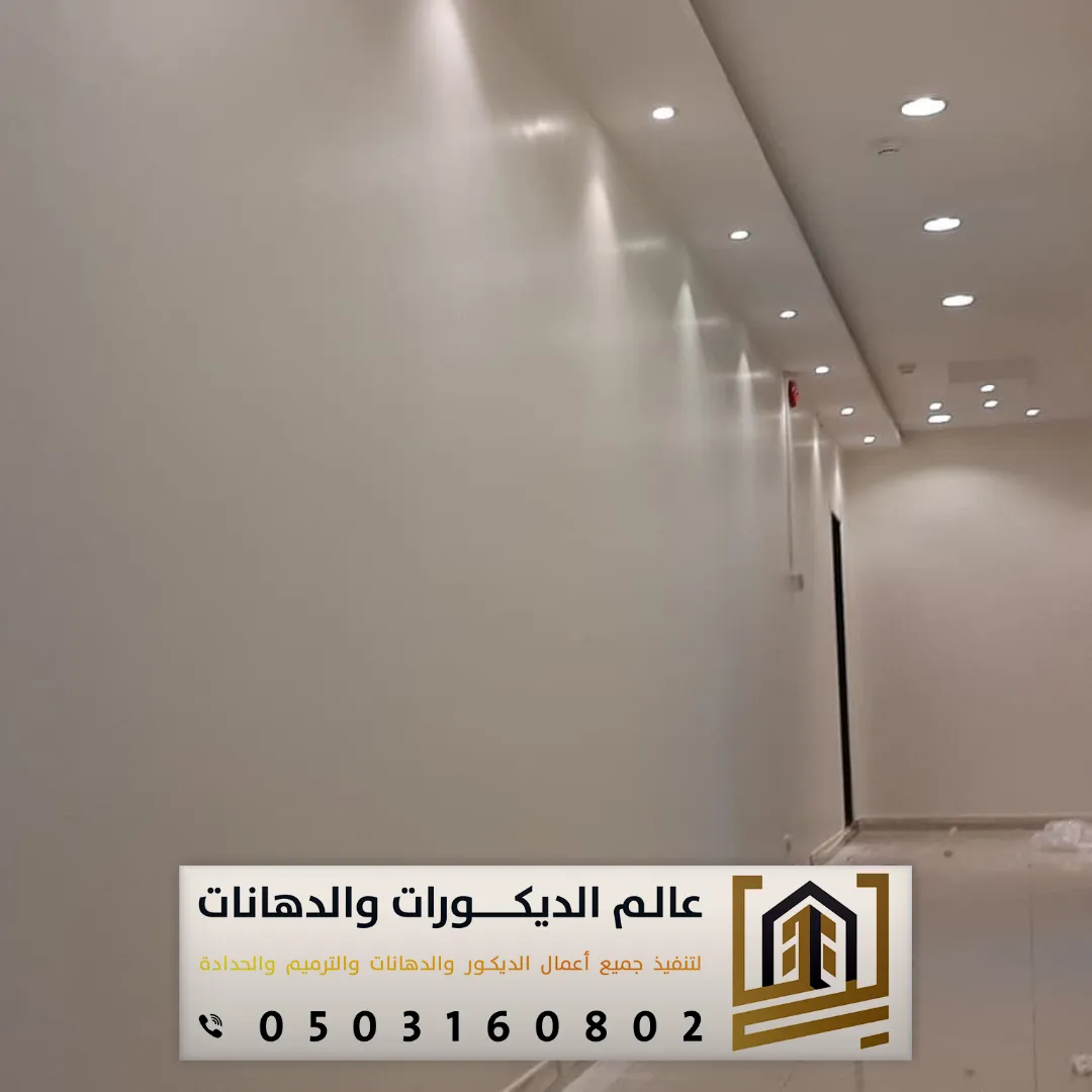 اعمال دهانات الجدران الداخلية في الرياض